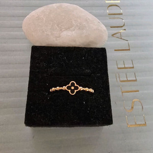 18k핑크골드 오닉스 볼 반지