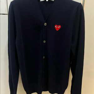 24fw 꼼데가르송 네이비가디건 L (새상품급)