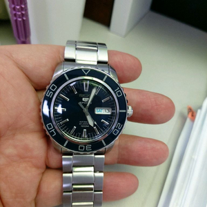 세이코5 스포츠 오토매틱 메탈 시계