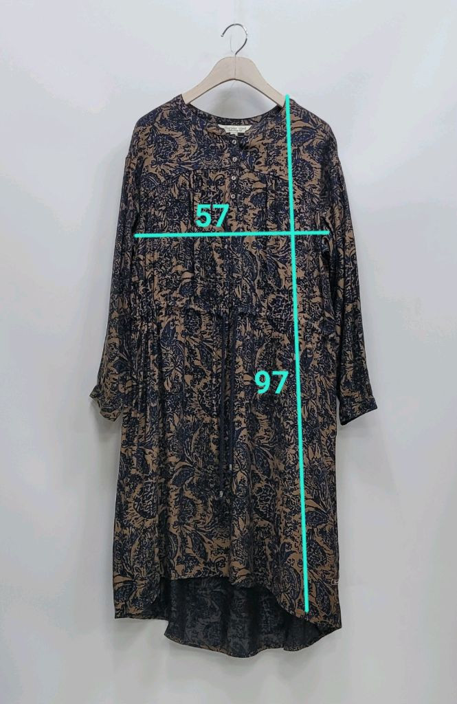 써스데이아일랜드 레이온 원피스 / 여 S (85-160)--9