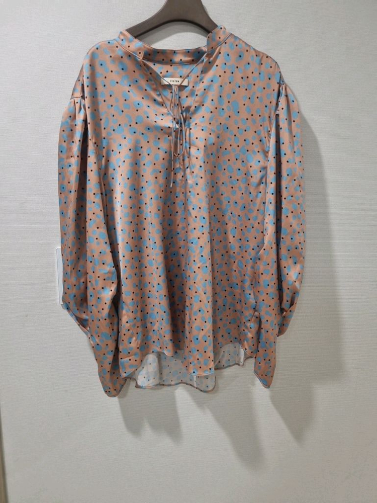 한섬 SYSTEM 시스템 패턴 블라우스--2