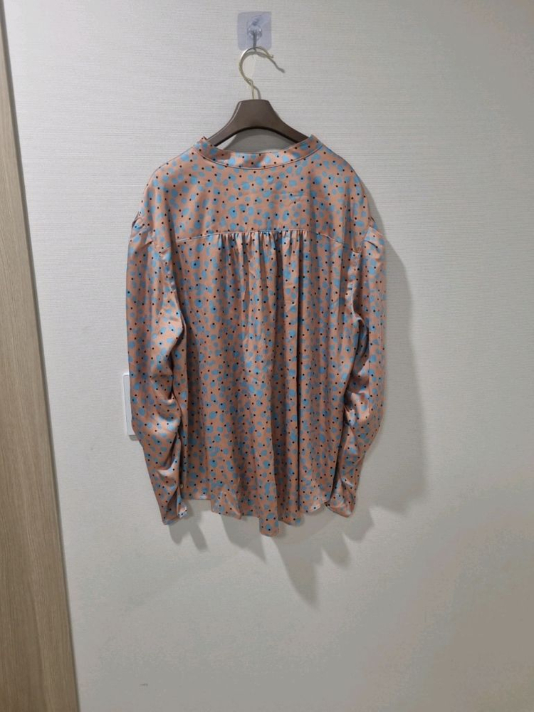 한섬 SYSTEM 시스템 패턴 블라우스--4