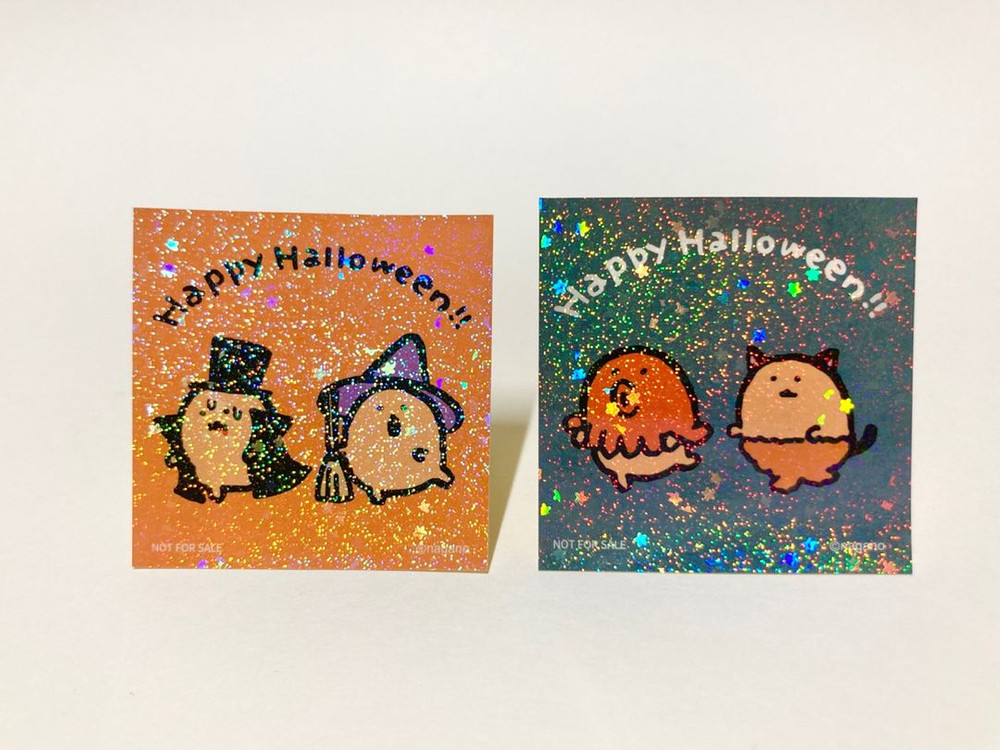 농담곰 할로윈 특전 스티커 입니다. (10개 풀세트) 담곰이 나가노마켓 이미지