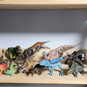 파포, 슐라이히 등 공룡 피규어 15종 일괄