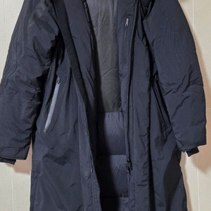 스파이더 구스다운 롱패딩 블랙 색상 90(S) 거의 새제품 택포