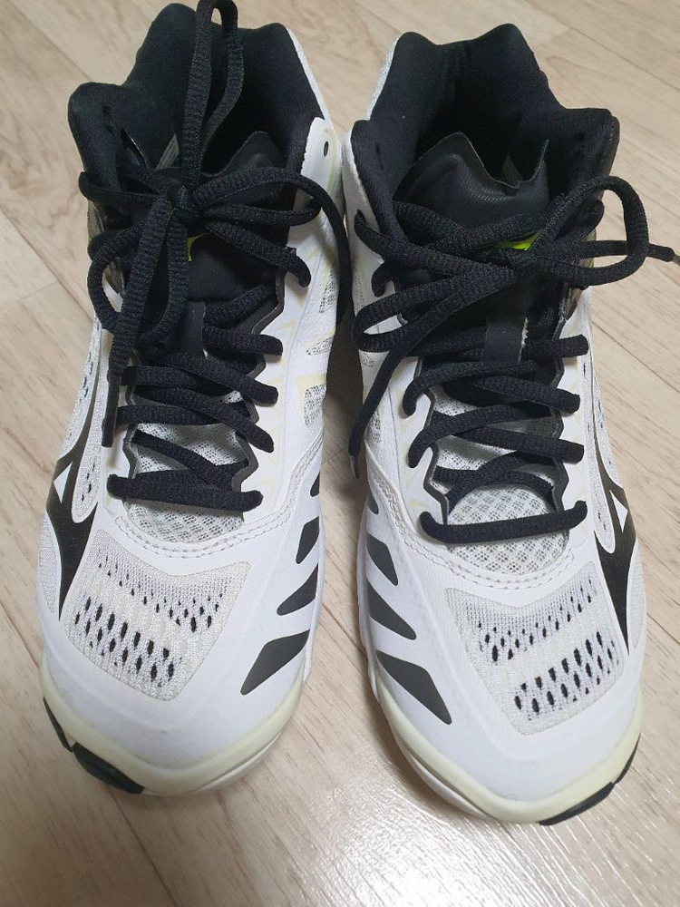 250 미즈노 웨이브 라이트닝 배구화 배드민턴화 250사이즈 새것느낌 이미지