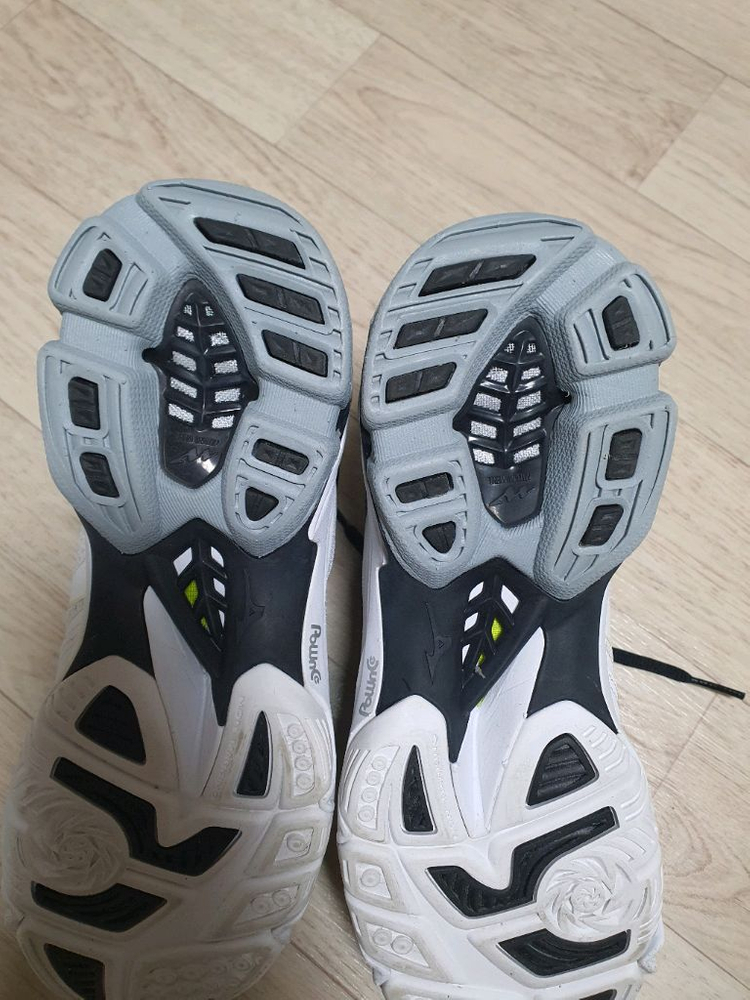 250 미즈노 웨이브 라이트닝 배구화 배드민턴화 250사이즈 새것느낌 이미지