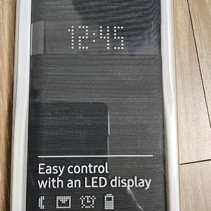 삼성 갤럭시 노트9 LED 뷰커버 블랙 이미지