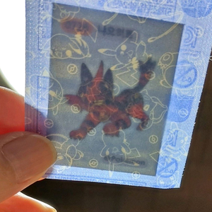 미개봉 포켓몬 띠부씰 냐오히트 이미지