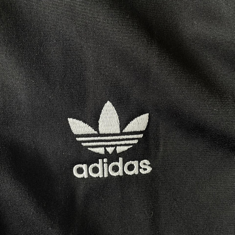 90 아디다스 여성 파이어버드 블랙 백로고 져지 이미지