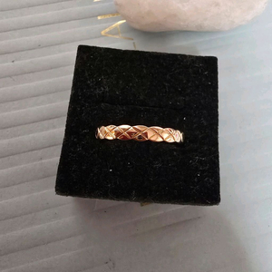 18k핑크골드 반지