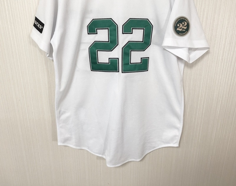 (2) KBO SSG랜더스X스타벅스22주년 한정유니폼/져지 100--9