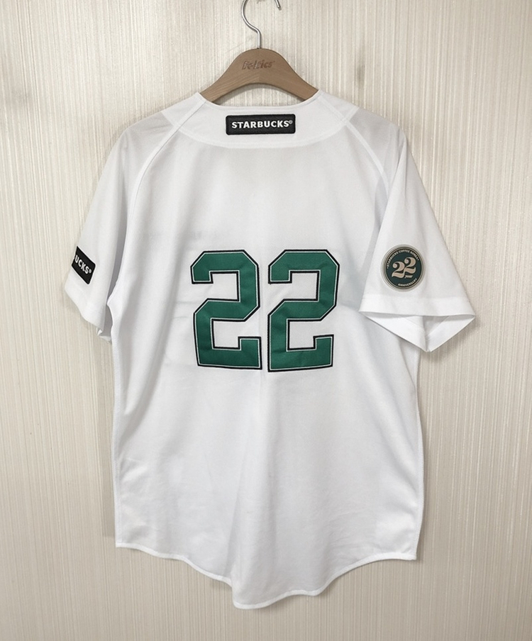 (2) KBO SSG랜더스X스타벅스22주년 한정유니폼/져지 100--8