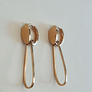 18k 로즈골드 귀걸이