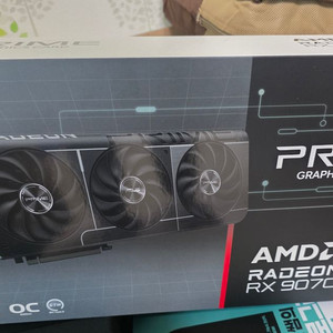 ASUS PRIME 라데온 RX 9070 XT 미개봉 이미지