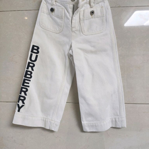 정품 버버리 키즈 레터링 데님 팬츠 청바지 4y