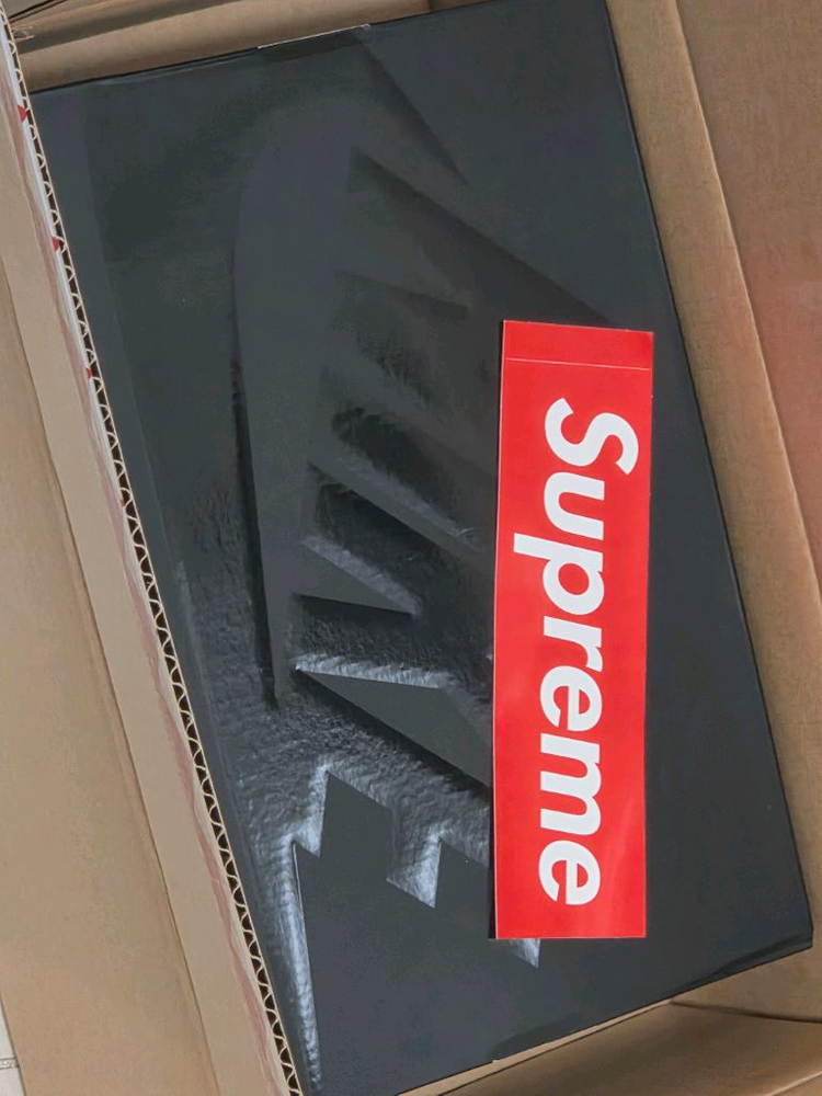 나이키 슈프림 에어포스 1 로우 화이트 새상품 (265/275)--6