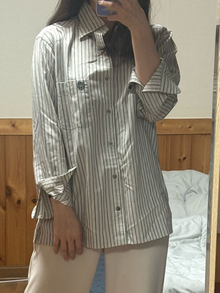 닥스 빈티지 스트라이프 남방 셔츠 이미지