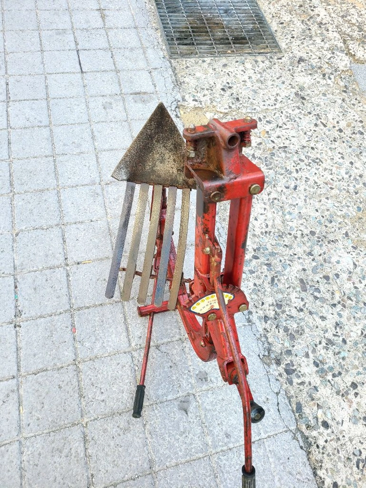 아세아관리기 쟁기철바퀴 이미지