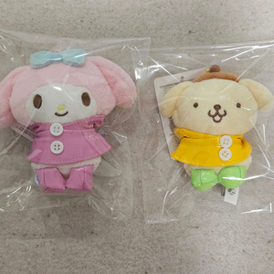 우비폼폼푸린 우비마이멜로디인형키링 폼폼푸린 마이멜로디 이미지