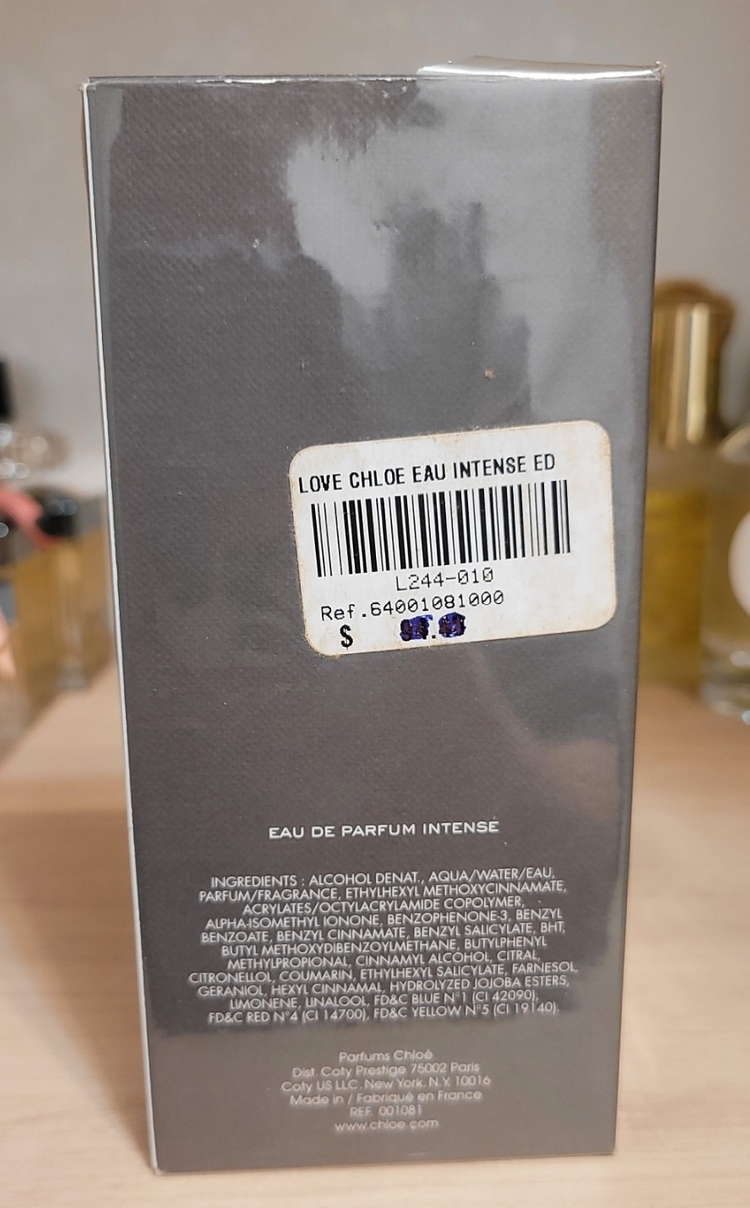 끌로에 - 러브 인텐스 (새상품, 단종, 여성 향수) 이미지