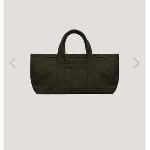 아르토 캔버스 토트백 카키 새상품