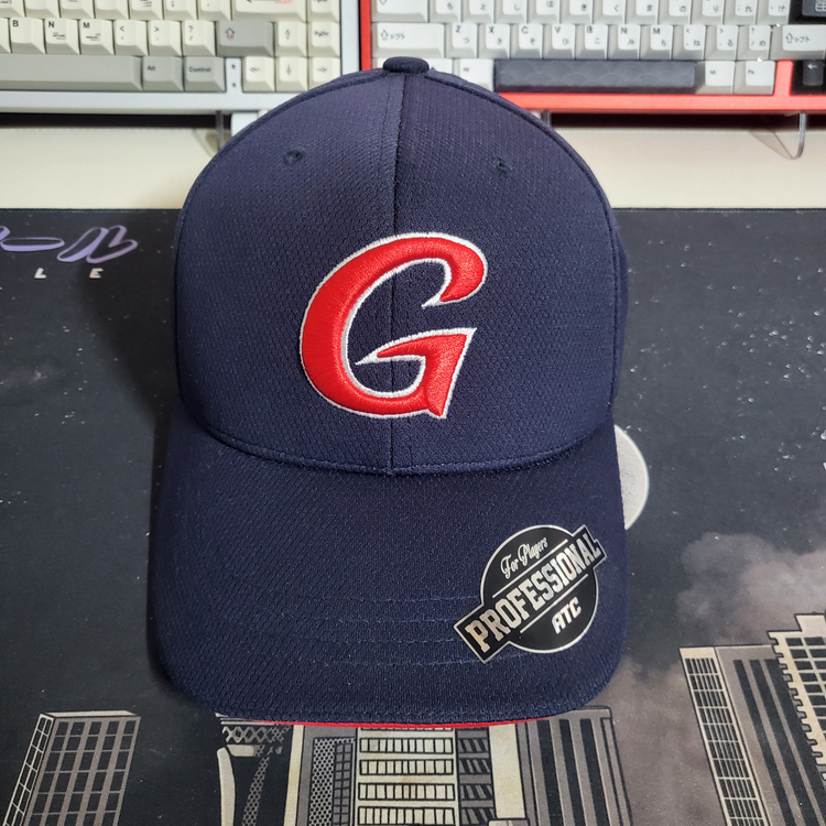 롯데자이언츠 선수 지급용 야구모자--1