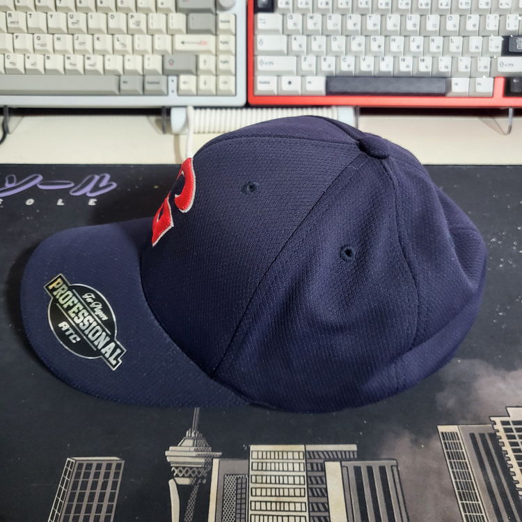 롯데자이언츠 선수 지급용 야구모자--4