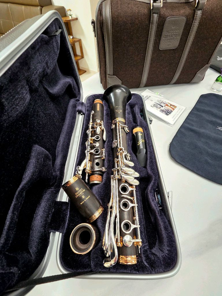 BuffetCrampon Legend 평생보물로 가치를보전받는 고급클라리넷 은은한갈색나무빛목관 1430->1250--1