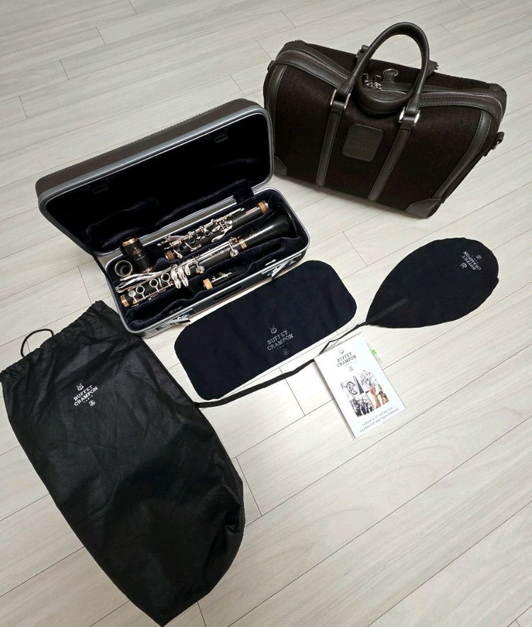 BuffetCrampon Legend 평생보물로 가치를보전받는 고급클라리넷 은은한갈색나무빛목관 1430->1250--8