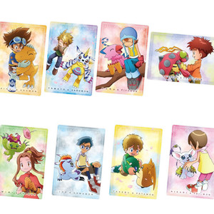 디지몬 비주얼 아트 컬렉션 카드 웨하스 반다이 미개봉 미사용 새상품