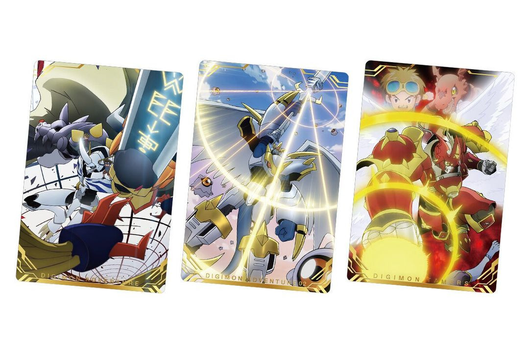 디지몬 비주얼 아트 컬렉션 카드 웨하스 반다이 미개봉 미사용 새상품--4