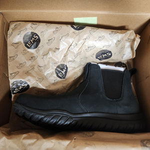 LEMS 남성 방수 첼시부츠 블랙 US 8.5사이즈