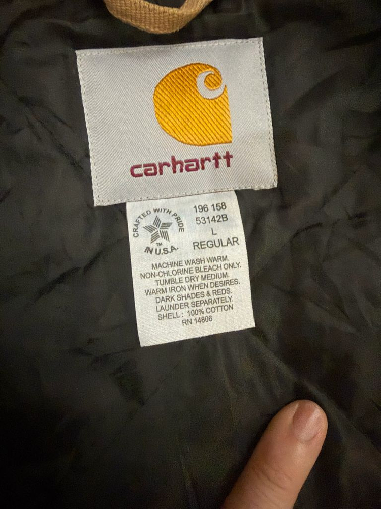 90s 오리지널 빈티지 칼하트 디트로이트 자켓 L (Made in USA) 이미지