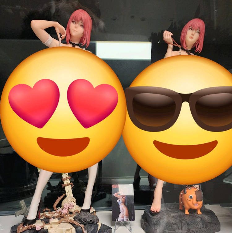 PUFFER 마키마 화이트 레진 피규어 이미지