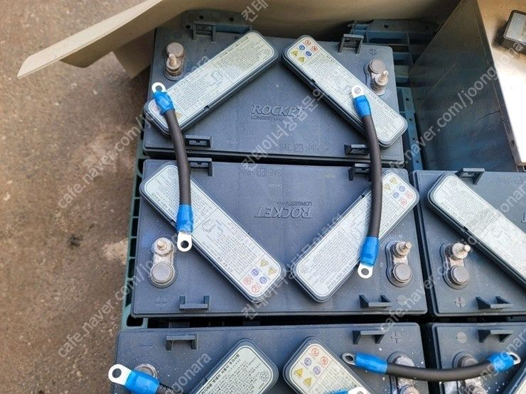 골프카트, 리프트 렌탈, 캠핑카 낚시배 산업용 대용량배터리 새제품 팝니다(로케트 롱게스트) 이미지