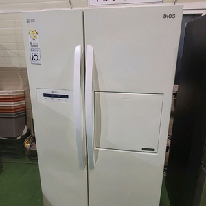 무료배송설치 LG 디오스 802L 양문형 냉장고 2015,6제조,
