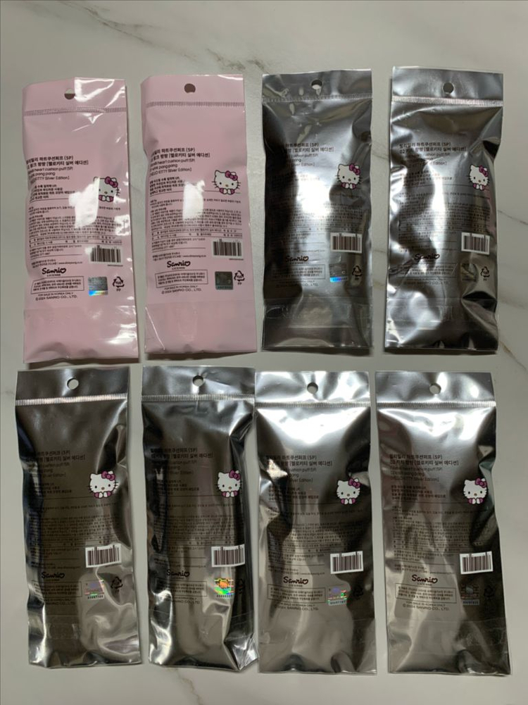 필리밀리 헬로키티 하트 퍼프/ 설화수 / 헤라 쿠션 등 이미지