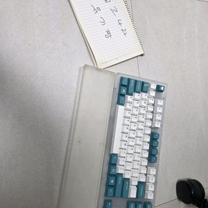 몬스타기어 아크릴 흡음윤활키보드+팜레스트 이미지