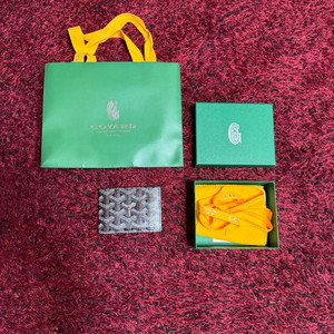 고야드 GOYARD 인서트 블랙 카드지갑 판매 이미지