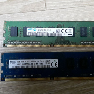 ddr3 데스크탑 용 pc3L 12800u 램 8G 저전력 이미지