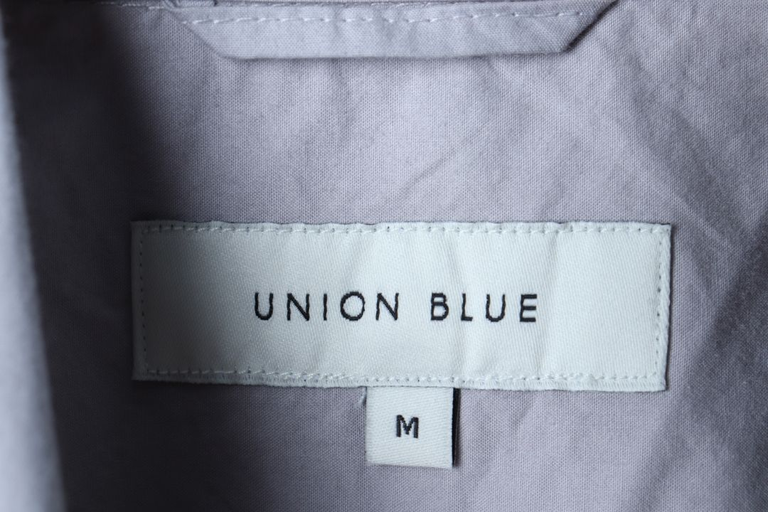 (M) 유니온블루 셔츠 남방 그레이 무지 솔리드 이미지