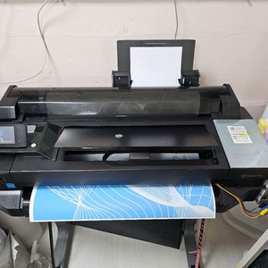 무한잉크 HP 디자인젯 T520 24인치 플로터 프린터 이미지