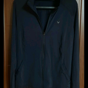 (정품, 새옷수준)캘러웨이 골프 남성 냉감용 바람막이 기능성 블랙 스윙 자켓, 95