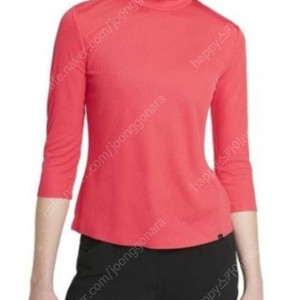 나이키 여성 목 골프탑 드라이 핏 UV 에이스 셔츠