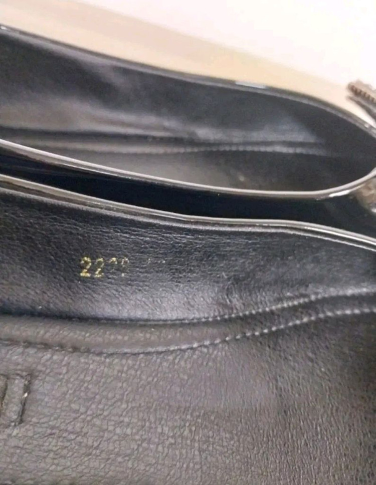 여성 스퀘어 큐빅 플랫슈즈, 가죽로퍼 (36/ 230)--9