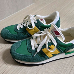 뉴발란스 990v1 메이드 인 USA 그린 골드M990GG1 260사이즈 새상품 이미지