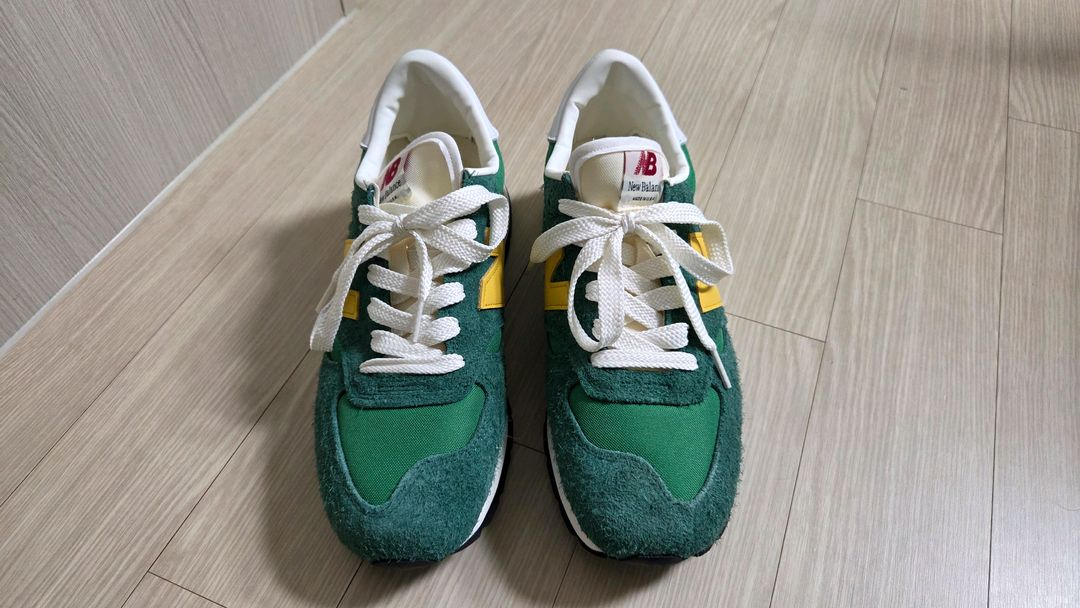 뉴발란스 990v1 메이드 인 USA 그린 골드M990GG1 260사이즈 새상품 이미지