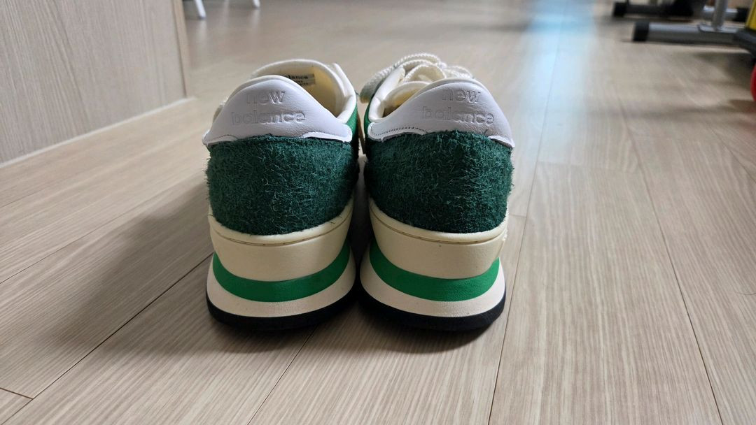 뉴발란스 990v1 메이드 인 USA 그린 골드M990GG1 260사이즈 새상품 이미지