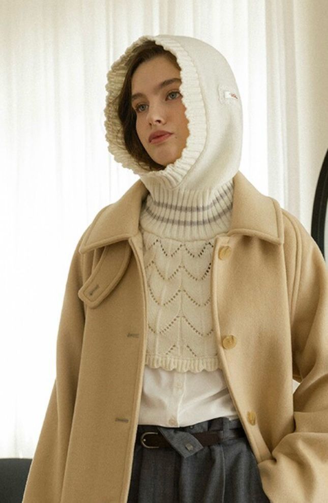 (새상품) 바이탈싸인 울 바라클라바--1